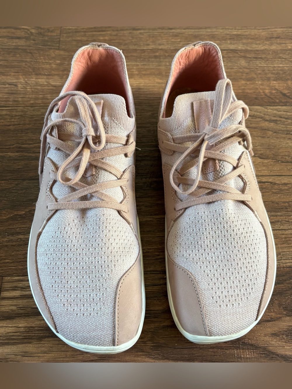 Vivobarefoot Primus Asana Women's Knit Shoes Dusty Rose Wool Blend Barefoot 41